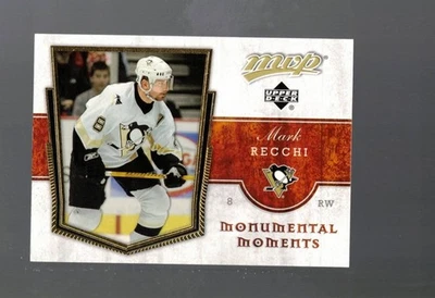 2007-08 Upper Deck MVP Monumental Moments #MM6 Mark Recchi - Image 1 of 2