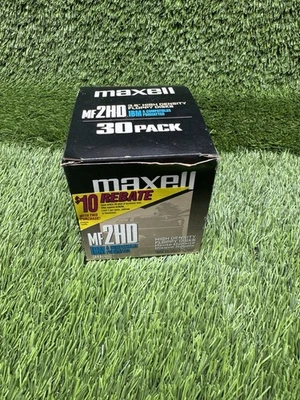 NUEVO Disquetes Maxell MF2HD 27 Piezas 3.5" Alta Densidad Formateados Nuevos Foto 1 de 3