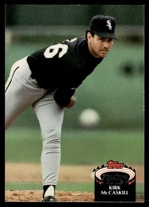 1992 Stadium Club Kirk McCaskill Chicago White Sox #688 - Picture 1 of 2