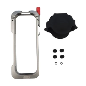 Professional Quality Aluminum Cage for Insta360 X5 with Lightweight Build - Picture 1 of 22