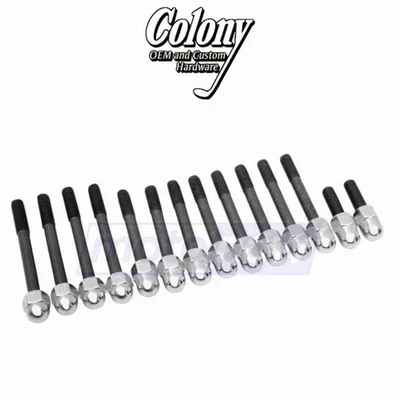 Colony Primary Cover Hardware Kit for 1971-1985 Harley Davidson FLH Electra ko - Imagem 1 de 4