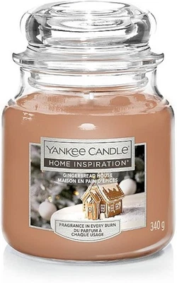 Yankee Candle - Home Inspiration - Gingerbread House - Medium Jar - 340g - Image 1 of 4