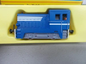 PIKO ~BN 150 ~ BLUE DIESEL SWITCHER LOCOMOTIVE ~HO SCALE - Picture 1 of 7