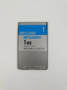 MELCARD MITSUBISHI 1MB SRAM CARD + BATTERY - Picture 1 of 2