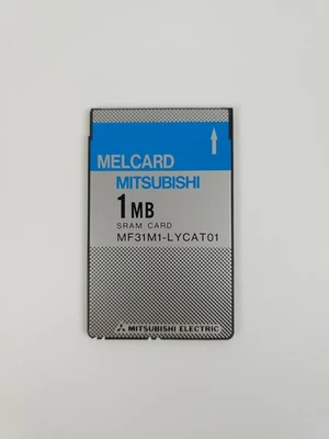 MELCARD MITSUBISHI 1MB SRAM CARD + BATTERY - Image 1 of 2