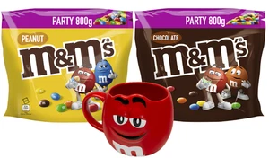 M&M'S Peanut 800g & Chocolate 800g + Tasse - Bild 1 von 1