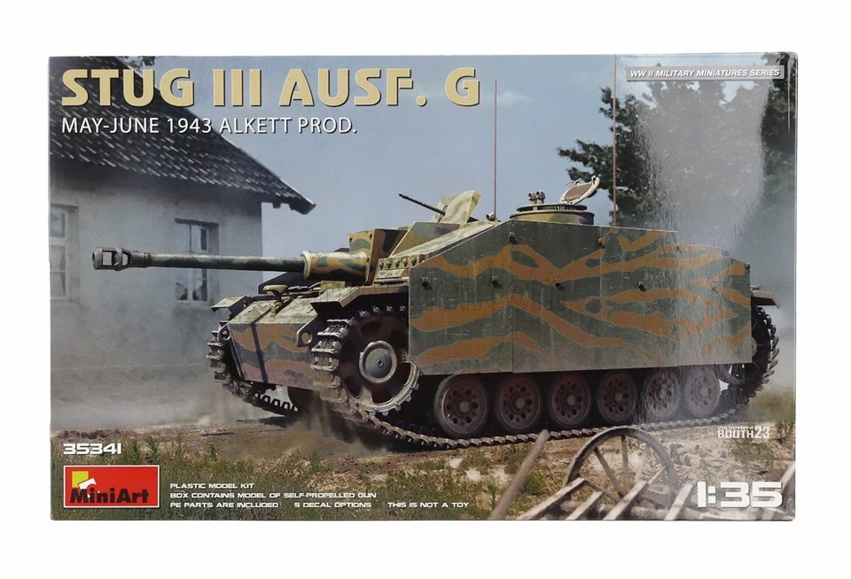 1/35 MINIART - TANK - STUG III AUSF. G MILITARY 1943 35341 - Immagine 1 di 1