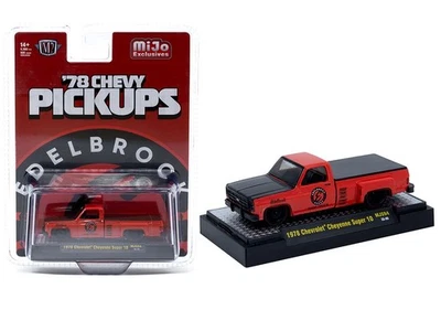 1978 CHEVROLET CHEYENNE SUPER 10 PICKUP "EDLEBROCK" 1/64 DIECAST M2 31500-MJS94 - Image 1 of 2