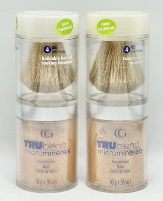 Covergirl Microminerals TRUblend Powder Base 455 Soft Honey .35 oz. (2 Pack) - Image 1 of 3