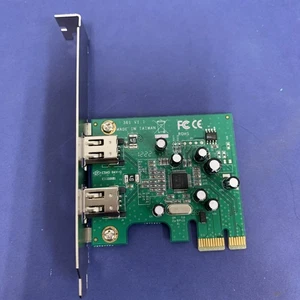 VIO PEX1394A2V 2 PORT 1394A PCI EXPRESS FIREWIRE CARD ADAPTER - Picture 1 of 10