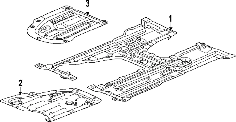 Original Acura 2013-2014 ILX bajo cubierta 74110-TR3-A10 Foto 1 de 1