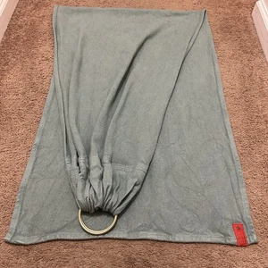 Sakura Bloom Linen Wrap Baby Carrier - Picture 1 of 6