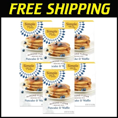 Mezcla de harina de almendras densa en nutrientes para panqueques - Paquete de 6, 10,7 OZ Foto 1 de 4
