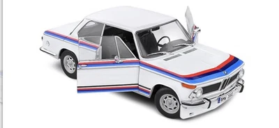 1:18 Scale BMW 2002 Ti Turbo 1971 In Evocation White with Decals by Solido Model - Image 1 of 4