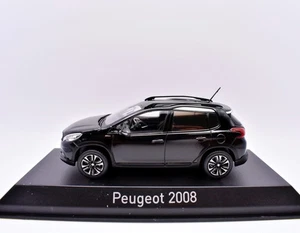 Modellino auto scala 1:43 peugeot 2008 black norev diecast modellismo statico - Foto 1 di 4