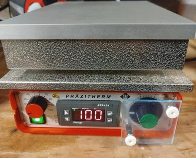 Plaque Chauffante Prazitherm PZ28-2 50-300 Degrés, Excellent État  - Photo 1/2