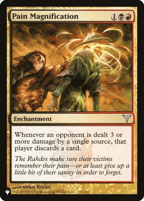 ~ Pain Magnification ~ NM ~ The List ~ MTG ~ - Image 1 of 1