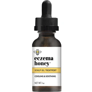 Aceite calmante para el cuero cabelludo ECZEMA HONEY - Aceite natural para el cabello con miel y cuidado del cuero cabelludo - Diario... - Imagen 1 de 1