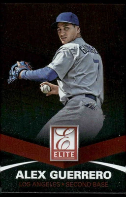 2015 Panini Elite #129 Alex Guerrero - Image 1 of 2