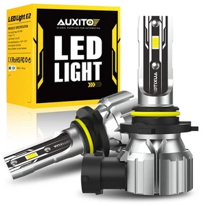 AUXITO 9005 HB3 High Low Beam LED Headlight Bulbs Conversion Kit 40000LM White - Picture 1 of 8