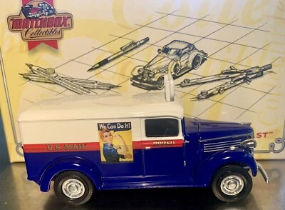 Matchbox 1937 GMC Postal Van 1:43 YYM38240 ** IN BOX ** - Image 1 of 4