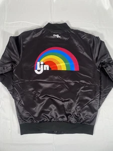 LJN Chalk Line Satin Jacket Medium 2017 NWOT A132 - Picture 1 of 10