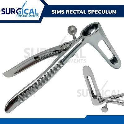 Espéculo rectal Sims 6" obstetra/ginecólogo urología quirúrgico médico acero inoxidable grado alemán Foto 1 de 4