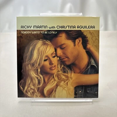 Ricky Maatin with Chaistina Aguilera Nobody Wants To Be Lonely CD - Image 1 of 4