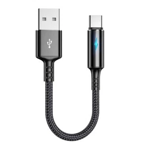 25cm Short Cable USB Type C Adapter-Power Cord Wire Sync Data Q5E6 - Zdjęcie 1 z 18