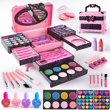 Kids Makeup Kit for Girl - 66pcs Real Girls Toys, Washable... 
