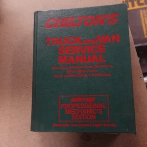 chiltons 1986-1990 truck and van service manual 8048 - Picture 1 of 7