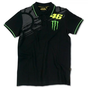 New Official Valentino Rossi VR46 Monster Polo Black 12XMMOPO 1802 - Picture 1 of 4