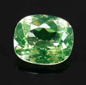 AAA++ Natural Rare Green Peridot cushion Cut Certified Loose Gemstones 13.00 Ct - Picture 1 of 7