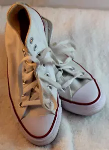 Sneakers alte classiche Converse Chuck Taylor All Star - bianche da donna taglia 7 - Foto 1 di 7
