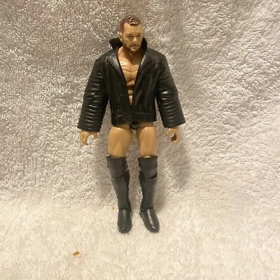 Figura de lucha libre Finn Balor WWE 2017 Mattel TM baúles negros botas negras sueltas Foto 1 de 4