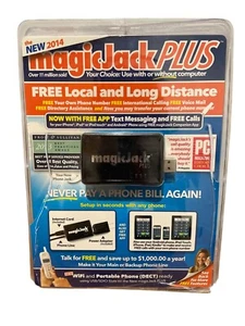 MagicJack Plus 2014 VoIP USB Device For Free Local & Long Distance Calling - Photo 1/6