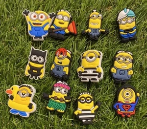 Konvolut 12 Minion Themen Schuh Charms. Kompatibel mit Crocs. - Bild 1 von 1