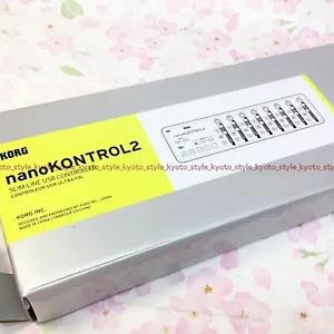 KORG USB MIDI controller NANO KONTROL2 nano-Control 2 black 81086 JAPAN IMPORT - Picture 1 of 10