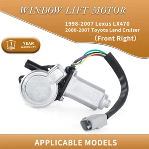 Window Motor For 98-07 Lexus LX470 & 00-07 Toyota Land Cruiser Front Right Side - Picture 1 of 16