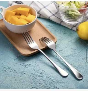 Stainless Steel Forks Silver Cutlery Dining Table Dinner Forks Heavy Duty - Picture 1 of 5