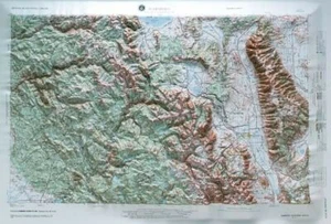 Mapa Regional de Relieve Elevado Mariposa USGS - Imagen 1 de 10