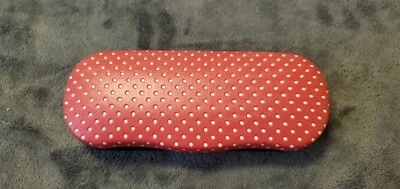 FUNDA GAFAS LUNARES ROJO Y BLANCO Foto 1 de 4