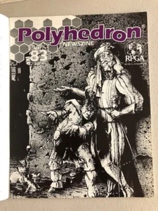 TSR RPGA Polyhedron Magazine #83 w/ mailing cover Milk Run Star Wars Adventure - Picture 1 of 1