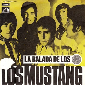 7" los MUSTANG la balada de los 10 centimos / la sombra del 45 SPAIN 1969 SINGLE - Picture 1 of 1