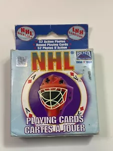 JEUX DE 52 CARTES A JOUER DE LA LIGUE NATIONALE DE HOCKEY 1998-99 - Photo 1 sur 5