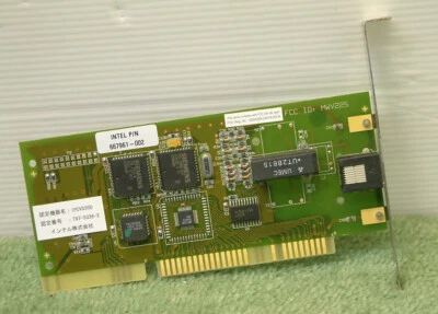 INTEL 667961-002 ISA ISDN ADAPTER FCC ID MWV225 I ITK IX1-MICRO V3.0 3258030113 - Image 1 of 4
