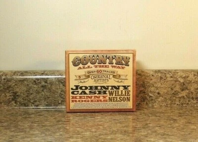 Country Music All The Way 5 CDS Set 60+ Tracks Sealed NEW - Image 1 of 3