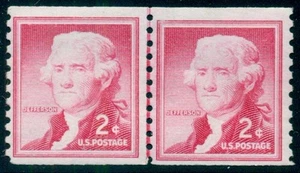 SCOTT # 1055 LINE PAIR, MINT, OG, NH, DRY PRINTING, GREAT PRICE! - Picture 1 of 1