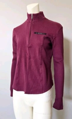 Sudadera pulóver Harley Davidson 1/2 cremallera top para mujer talla M  Foto 1 de 4