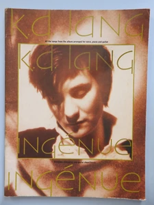 Ingenue - K D Lang song book piano vocals guitar chords PVG 10 songs paperback - Picture 1 of 4